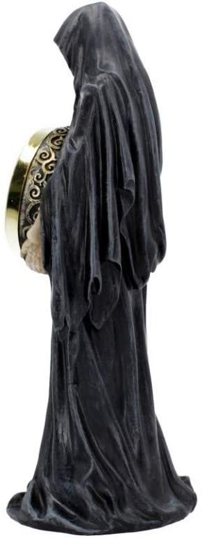 Dark Collection~Final Hour Clock 16cm Black