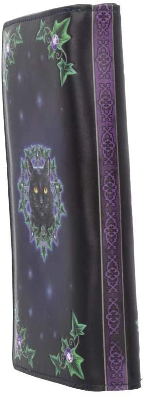 Magicun N.Giftware~Charmed One Lisa Parker Embossed Purse 18.5cm Black, PU, Size