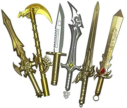 Witchcraft~Sencoo Gel Pens Black Ink Sword Pens Students Prize Children Gift Christmas Birthday Boy Present 6 pack