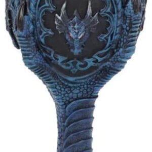Fantasy Collection~ Draconic Grasp Goblet 17cm, Resin, Blue, One Size