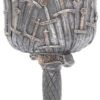Mythology Collection~ Sword of the King Goblet 20cm Silver, Resin w/stainless steel insert, One Size