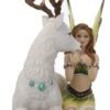Fantasy Collection~ D4030K8 Adoration Figurine 23.5cm White, Resin, One Size