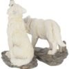 Magicun N.Giftware~Before The Chase (Set of Two) Figurine 17cm White