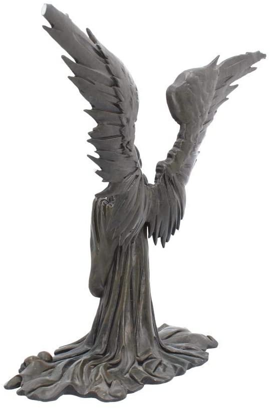 Magicun N.Giftware~Angel of Death Figurine 23cm Black