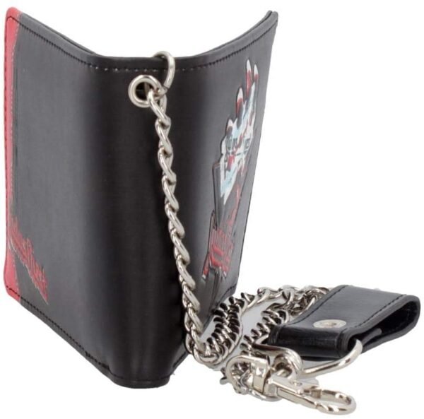 Magicun N.Giftware~Judas Priest British Steel Wallet, PU, Black, 11cm