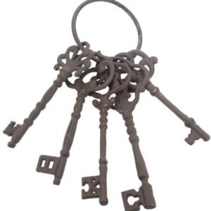 Mythology Collection~ D4134M8 Dungeon Keys 16.5cm Figurine, Brown
