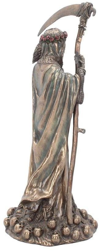 Magicun N.Giftware~Santa Muerte Figurine 38cm Bronze