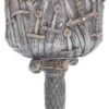 Mythology Collection~ Sword of the King Goblet 20cm Silver, Resin w/stainless steel insert, One Size