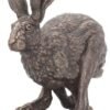 Animal Collection~ Flight Hare Figurine 21.5cm Bronze, Resin, One Size