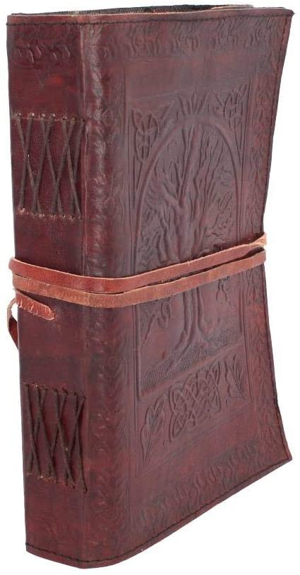 Magicun N.Giftware~Tree of Life Leather Journal 28cm Brown