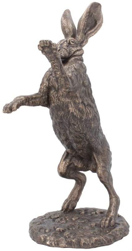 Animal Collection~ Fight 28.5cm Figurine, Bronze, One Size