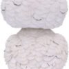Animal Collection~ Bobhoot Snowy Owl Bobble Head Figurine, Polyresin, White, 14.5cm