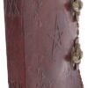 Wiccan Collection~Small Book of Shadow Leather Journal With Lock 27cm Brown