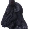 Dark Collection~Celestial Black and Silver Baphomet Bust, Polyresin, 33cm