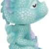 Fantasy Collection~ Bobzilla Dragon Bobblehead 10.5cm Blue, Resin, One Size