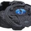 Fantasy Collection~ Ice Dragon Cross Box 16.5cm, Black