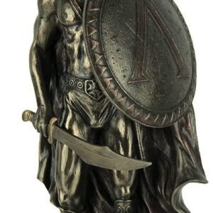 Magic  Collection~Spartan Warrior King Leonidas Bronze Finished Statue