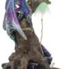 Nemesis Now Woodland Defender Light Up Dragon Figurine 16.5cm Brown, Resin