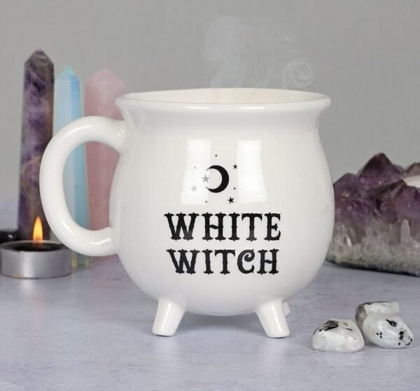 White Witch Cauldron Mug