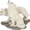 Magicun N.Giftware~Before The Chase (Set of Two) Figurine 17cm White