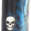 Magicun N.Giftware~Hell Rider James Ryman Hip Flask 13cm Blue