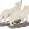 Animal Collection~ Watchers Set of 2 15.6cm Figurine, White