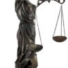 Magicun  Collection~Bronzed Goddess of Justice `Themis` Sculptured Statue