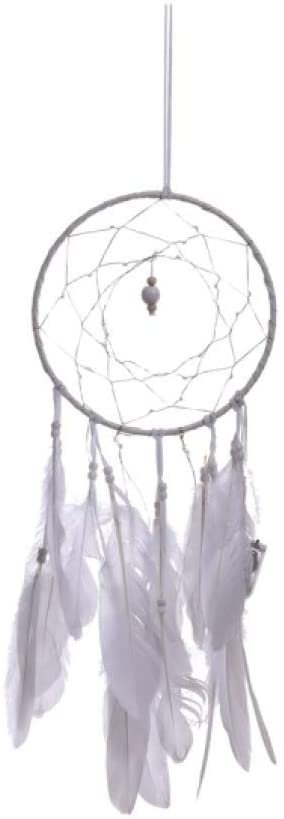 Magicun N.Giftware~Pearl Dreams 20cm Dreamcatcher, us:one Size, White