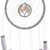 Wiccan Collection~D4637N9 Dream Tree White 16cm Dreamcatcher