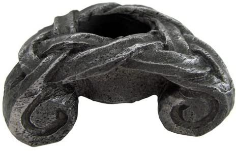 Magicun Altar~Dryad Design Pewter Mini Triskelion Celtic Knot Chime Candle Holder