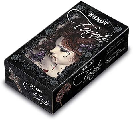 Wiccan Collection~Fournier Victoria Frances Tarot Cards 12cm Black