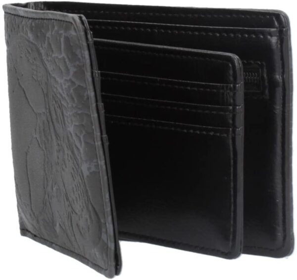 Dark Collection~C4265M8 Memento Mori Wallet 10cm Black, PU