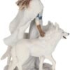 Artist Collections~ Winter Guardians Anne Stokes Figurine 23cm White, Resin