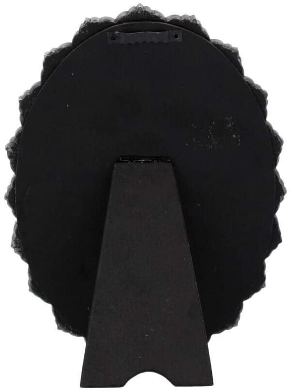 Dark Collection~Handsome Wall Plaque 24cm Grey, Polyresin, 22cm