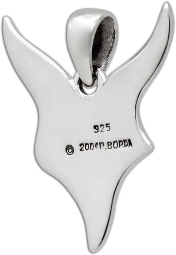 Sterling Silver Theban Greek God Pan Pendant