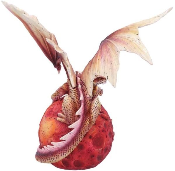Fantasy Collection~ D4990R0 Mars Guardian Red Planet Dragon Figurine, Polyresin, One Size