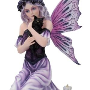 Nemesis Now Twilight Comfort. 25.5cm Figurine, Purple, One Size