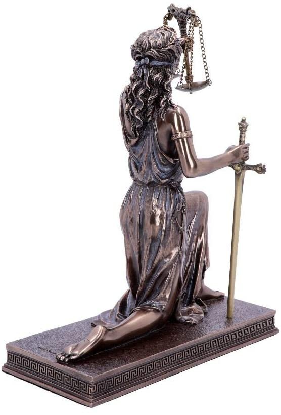 Mythology Collection~ Lady Justice 25cm, Bronze