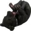 Magicun N.Giftware~Guzzlers Staffordshire Bull Terrier Wine Bottle Holder 20cm Black
