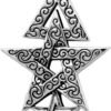 Sterling Silver 3rd Degree Pentagram Pentacle Pendant