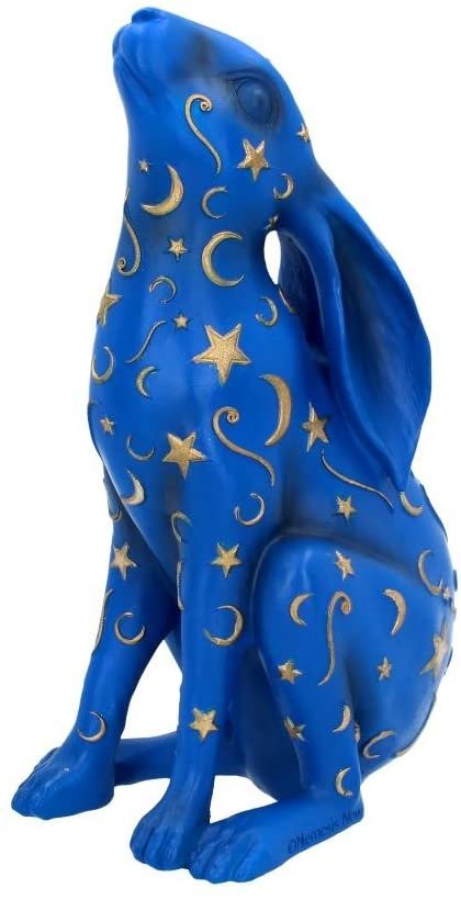 Animal Collection~ Lepus 26cm Figurine, Blue