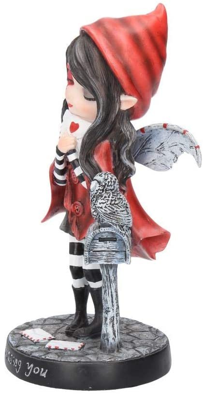 Magicun N.Giftware~Missing You Figurine 24cm Red