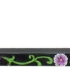Dark Collection~Sugar Petal Incense Burner 27cm Black