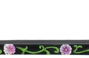 Dark Collection~Sugar Petal Incense Burner 27cm Black