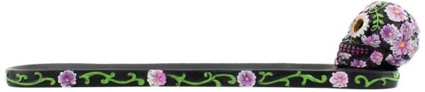 Dark Collection~Sugar Petal Incense Burner 27cm Black