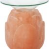 Himalayan Salt Lotus Oil Burner (One Size) (Pink)