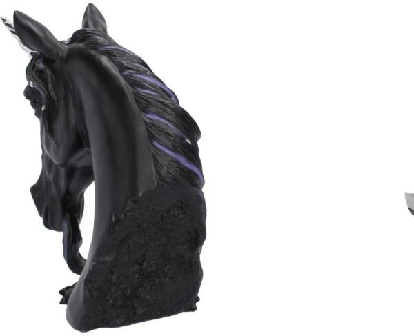 Fantasy Collection~ Jewelled Midnight Large 31cm Figurine, Resin, Black
