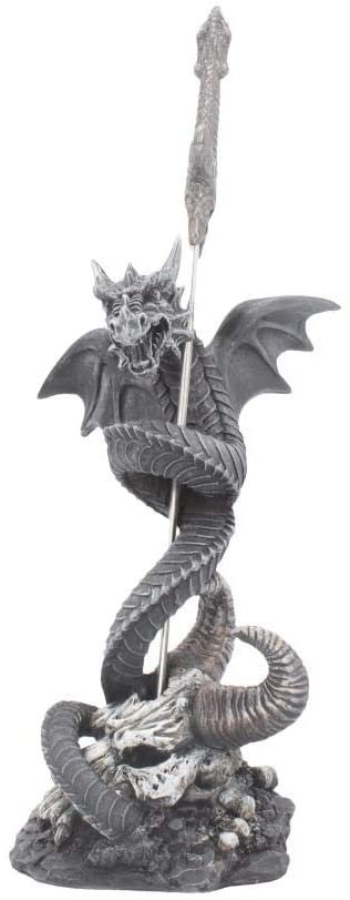 Fantasy Collection~ Blade of The Basilisk 28cm Figurine, Resin, Black