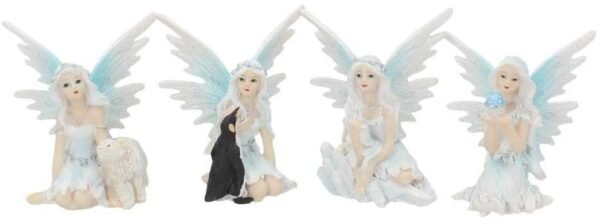 Fantasy Collection~ Frozen Friends Set of 4, 7cm, Resin, Multi-Coloured