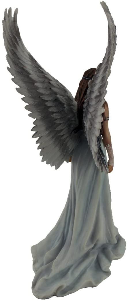 Magic  Collection~Anne Stokes `Spirit Guide` Angel Statue 9 1/2 in.